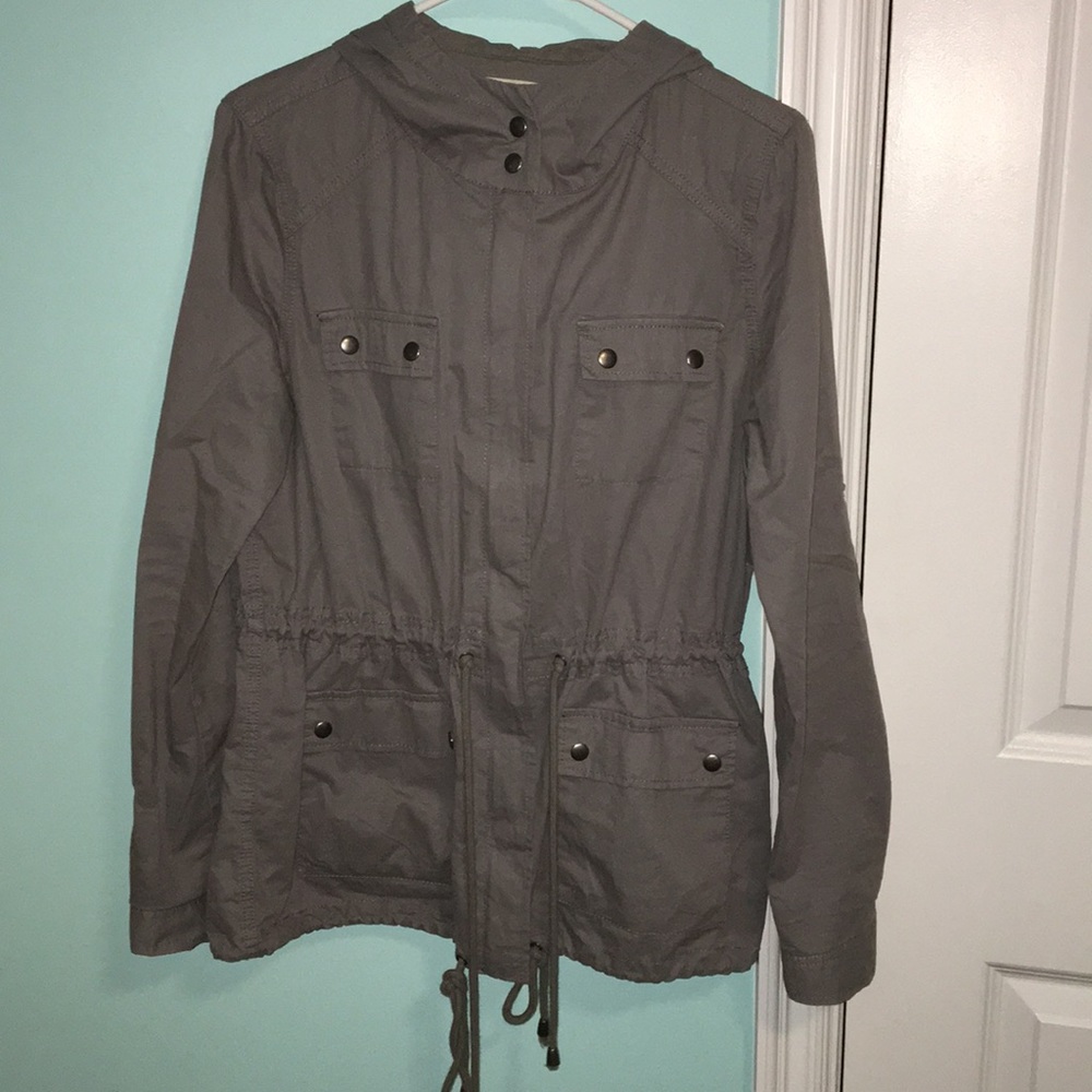 Gray Utility Jacket